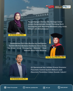 3 Prodi PTK UPI Lolos Pendanaan Hibah Hilirisasi UPI2026